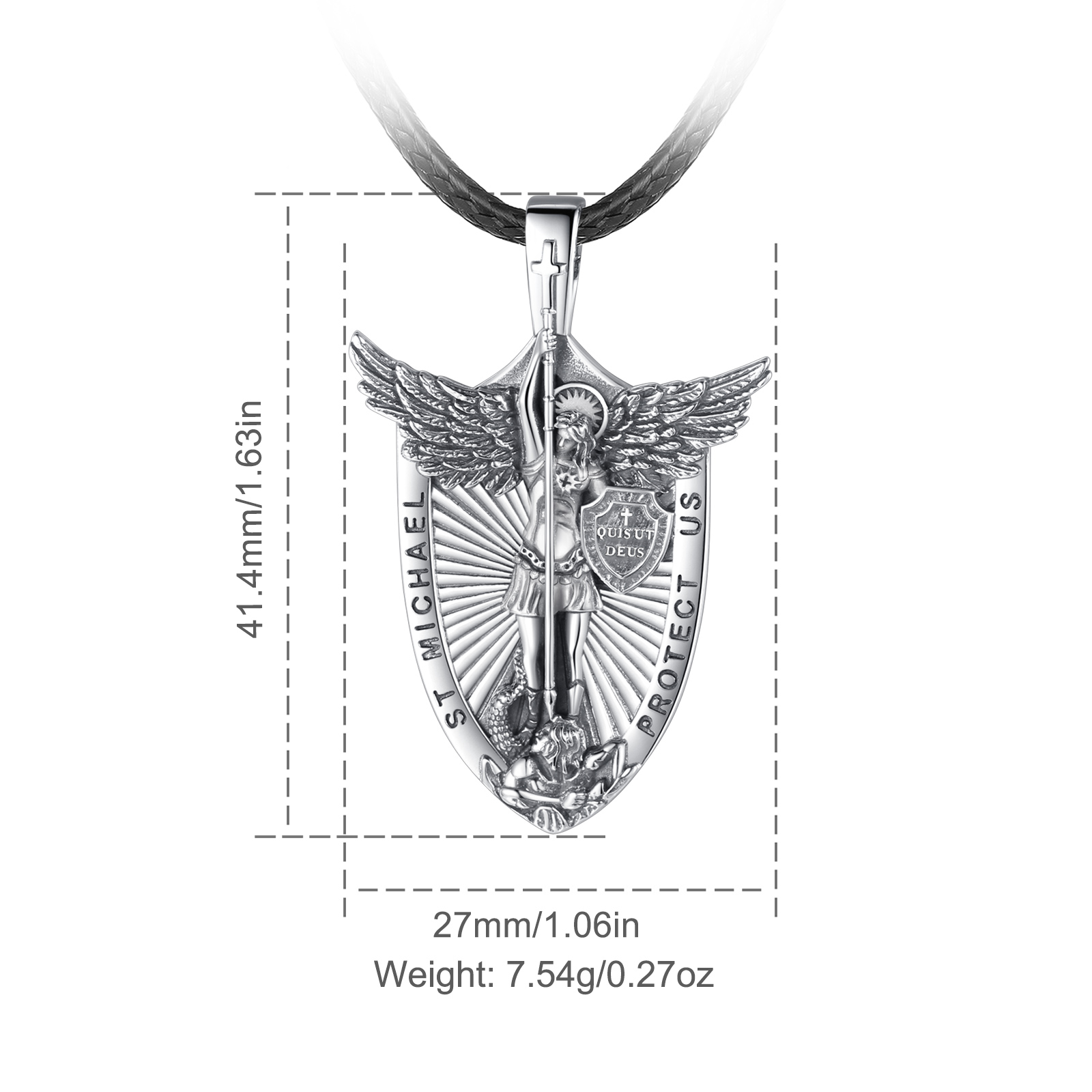 Eudora 925 Sterling Silver St. - 925 Sterling Silver Chain Necklace Men recension och pris