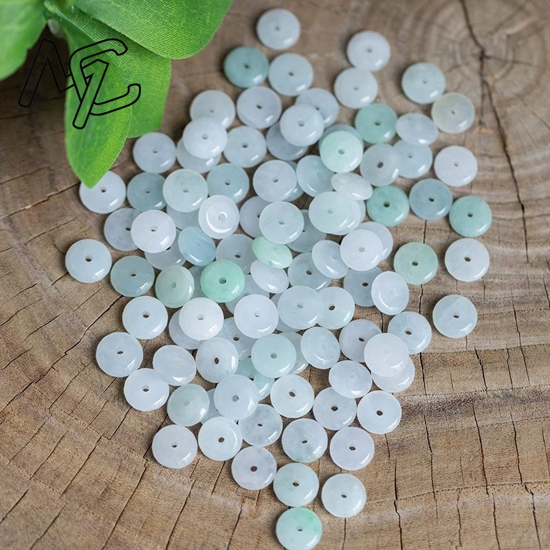 10pcs Natural Emerald White Ja - Bracelets recension och pris