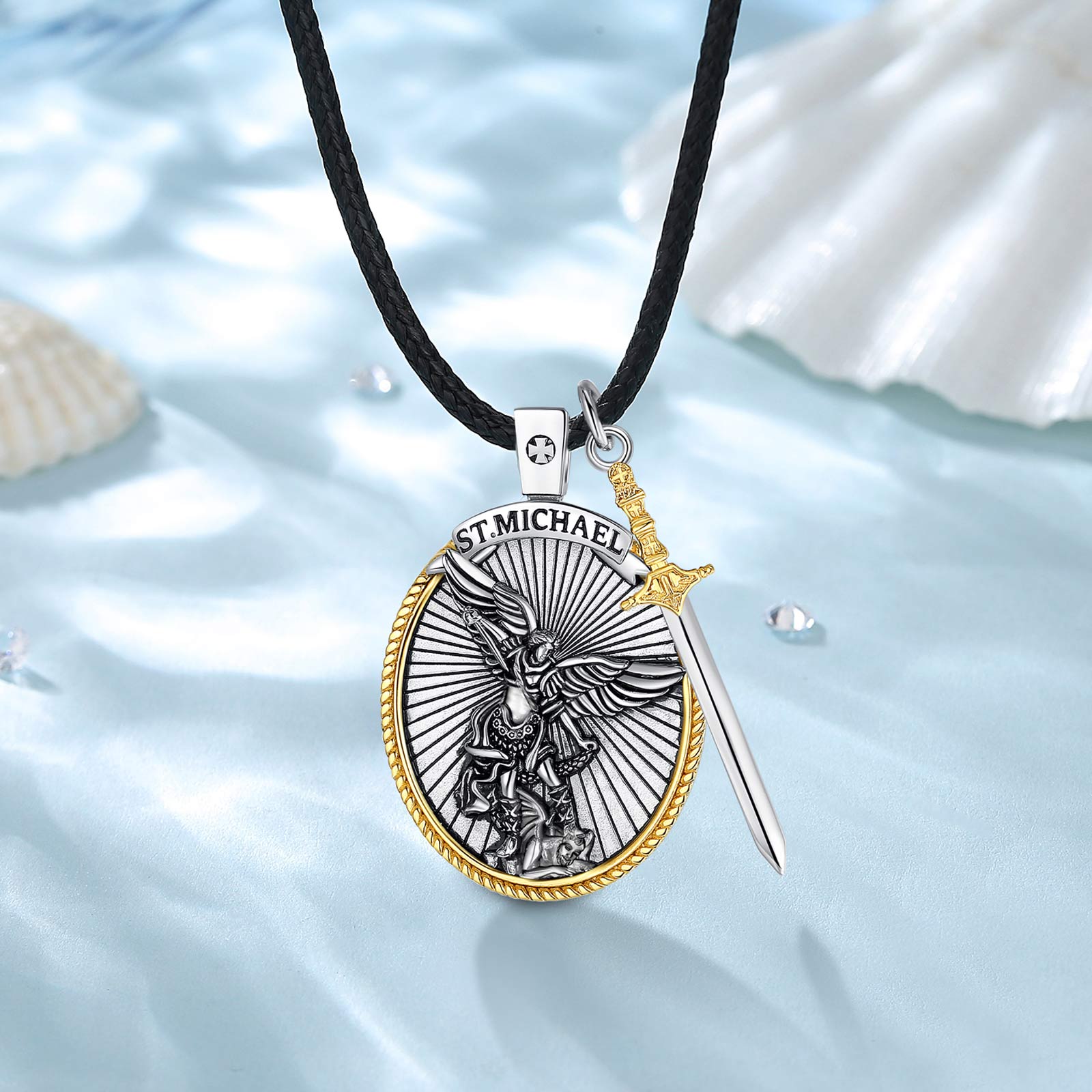 Eudora 925 Sterling Silver Sai - 925 Sterling Silver Chain Necklace Men recension och pris