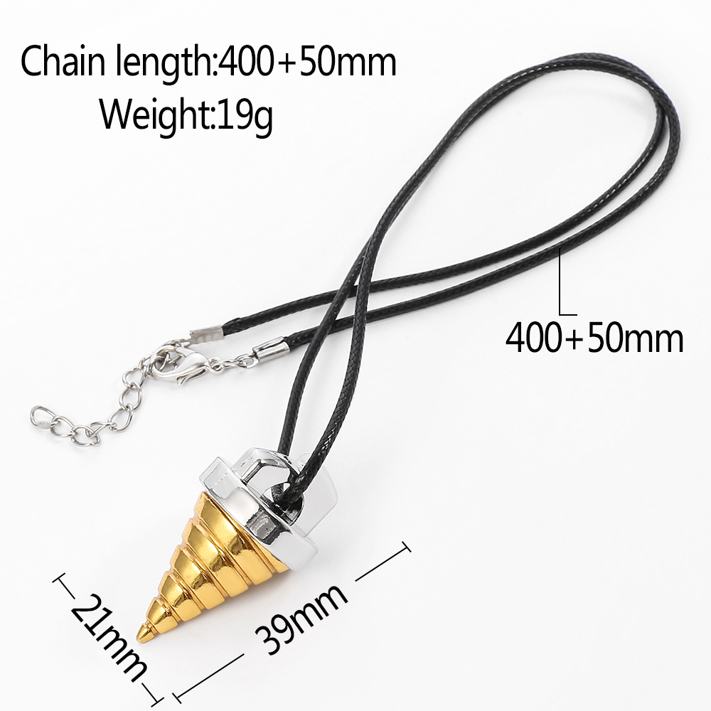 Fashion Anime Conical Spiral P - Anime Pendant Necklace recension och pris