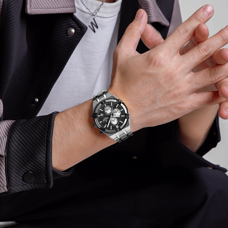NAVIFORCE Men Quartz Chronogra - Watch Accessories recension och pris