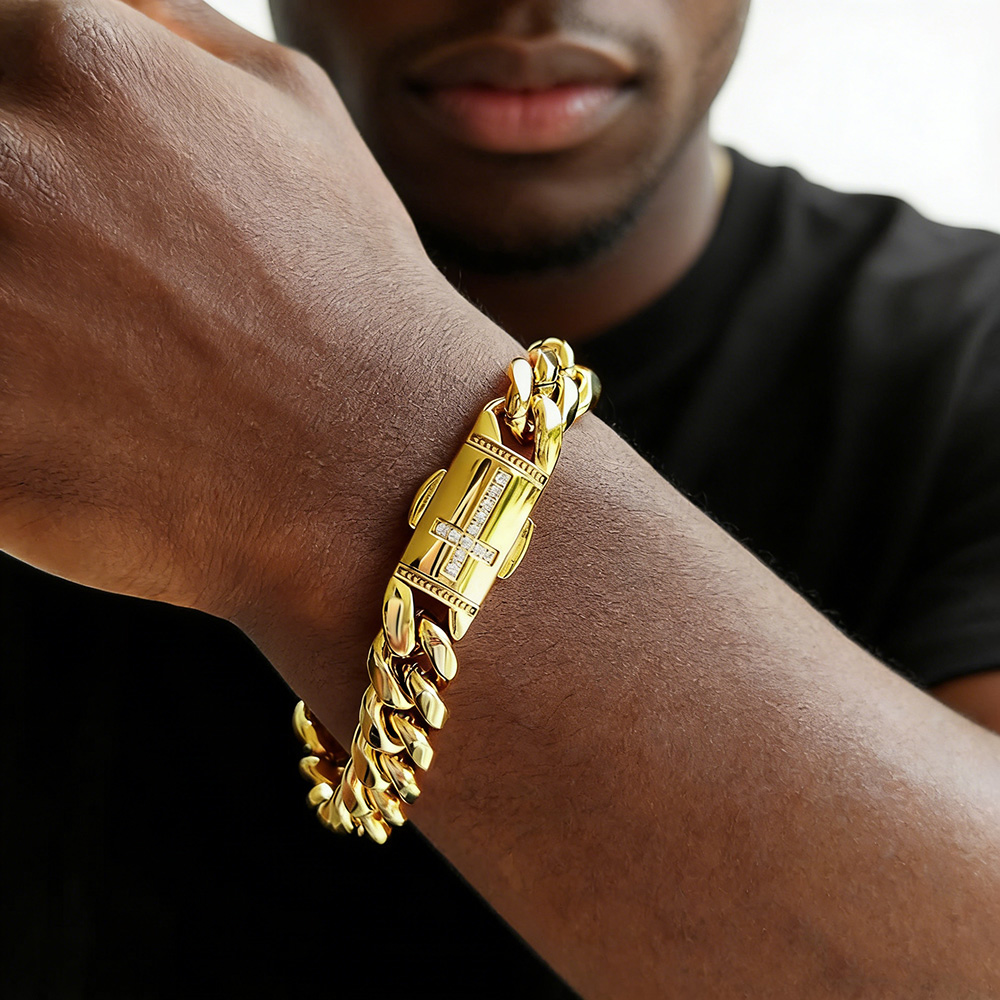 ESKEEM Wholesale 12mm Cuban Li - Cuban Link Chain 12Mm recension och pris