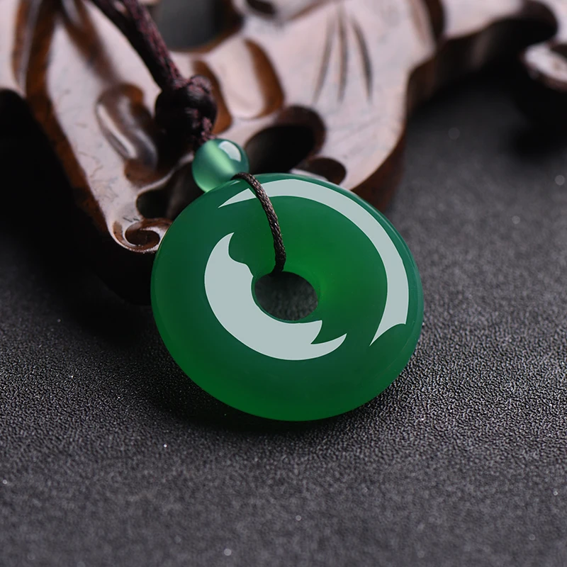 Natural Multicolor Jade Doughn - Necklaces recension och pris