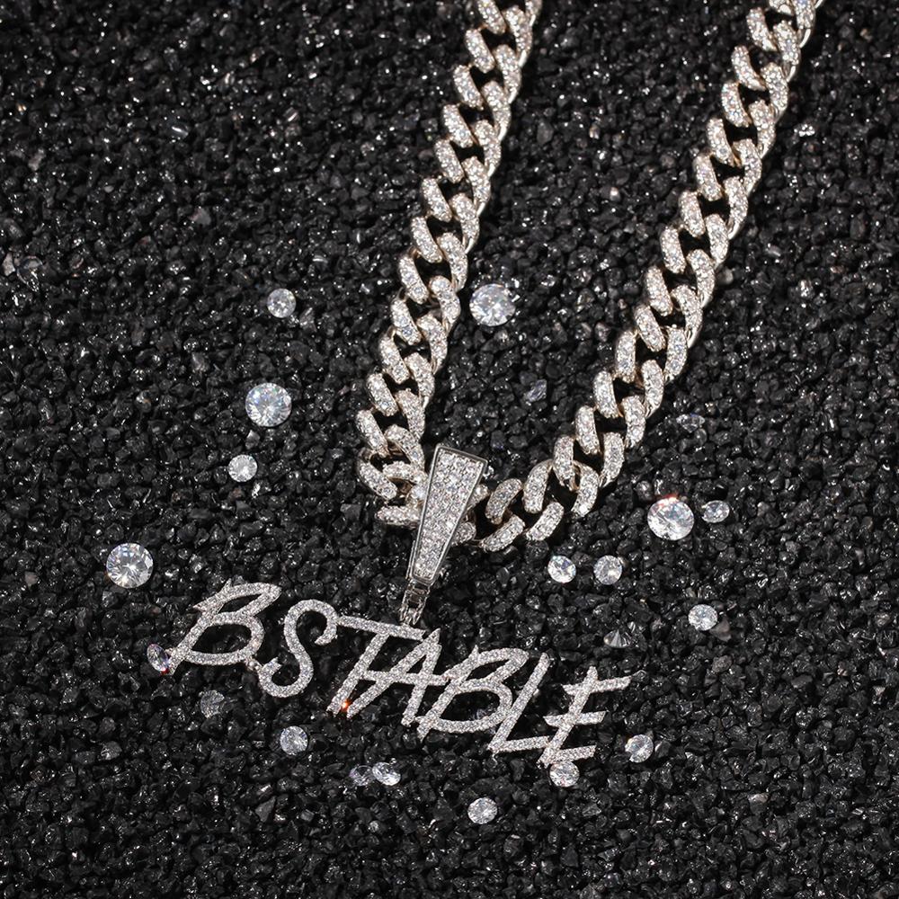 TBTK Customized Name Curisve L - Cuban Link Chain 12Mm recension och pris