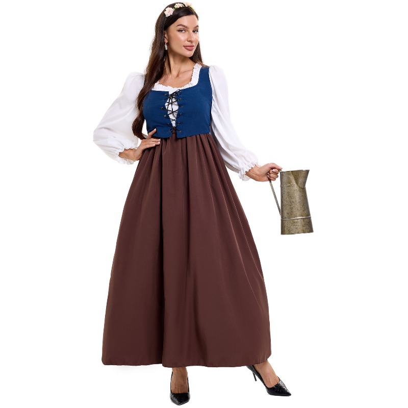 Women Vintage Peasant Costume  - Necklaces recension och pris