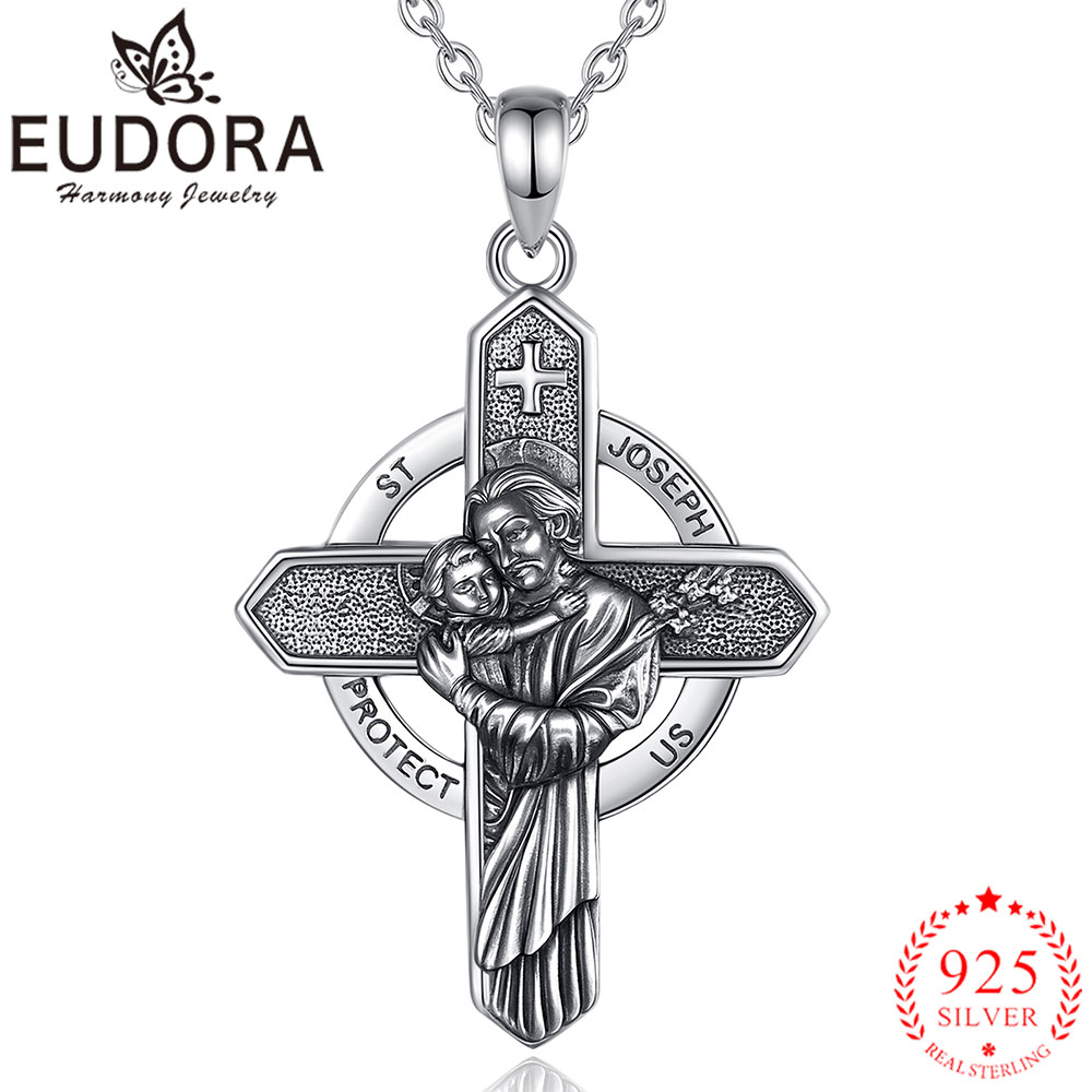 Eudora 925 Sterling Silver Sai - 925 Sterling Silver Chain Necklace Men recension och pris