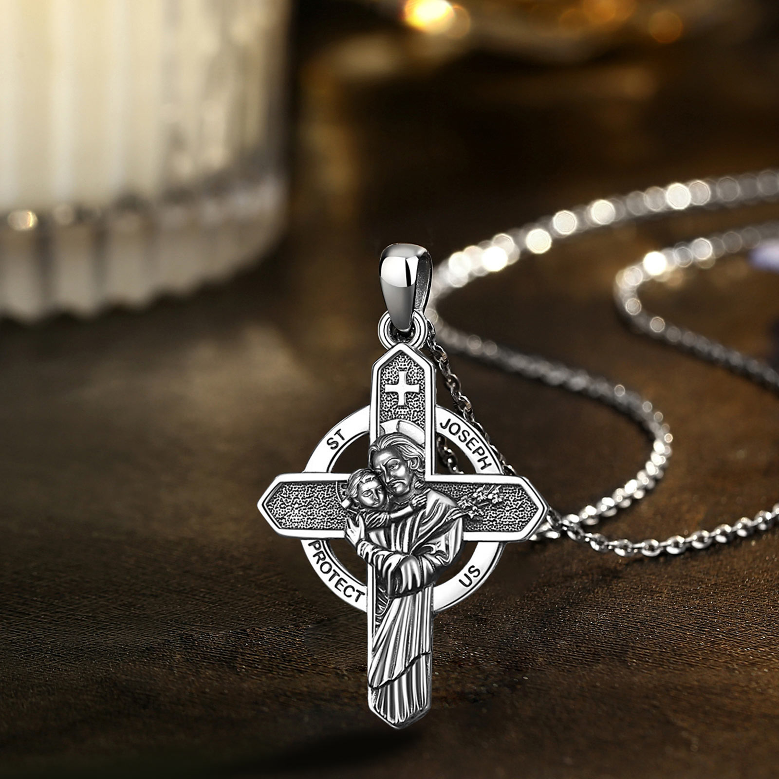 Eudora 925 Sterling Silver Sai - 925 Sterling Silver Chain Necklace Men recension och pris