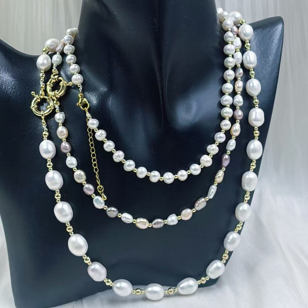 For Mother Jewelry Gift Purple - Pearl Choker Necklace Vintage recension och pris