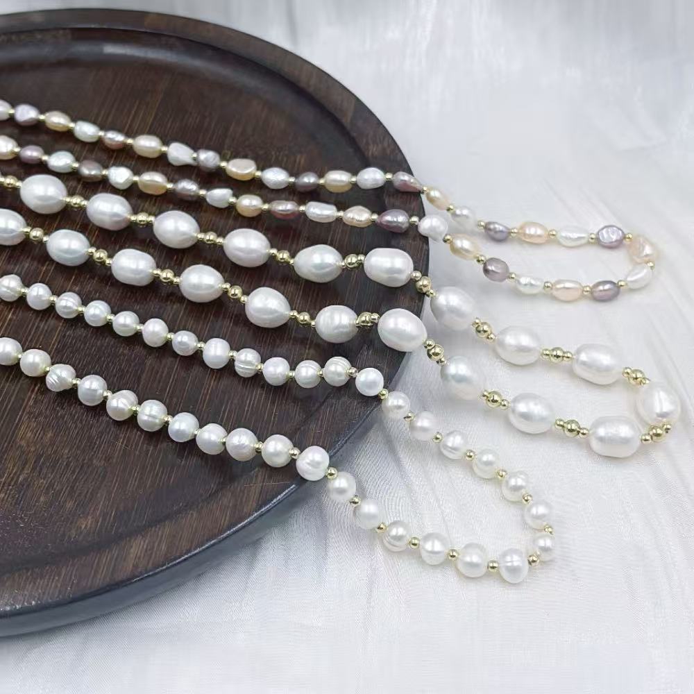 For Mother Jewelry Gift Purple - Pearl Choker Necklace Vintage recension och pris