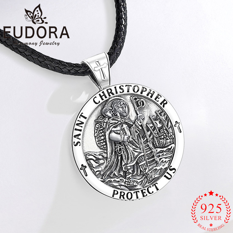 Eudora New 925 Sterling Silver - 925 Sterling Silver Chain Necklace Men recension och pris